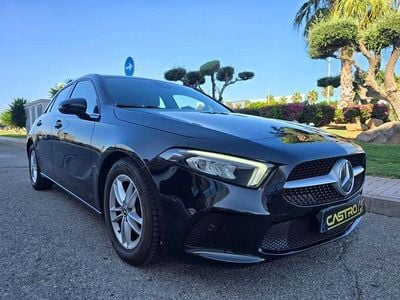 Usado Mercedes A180 109 CV (80 kW) 2019 Negro Utilitario