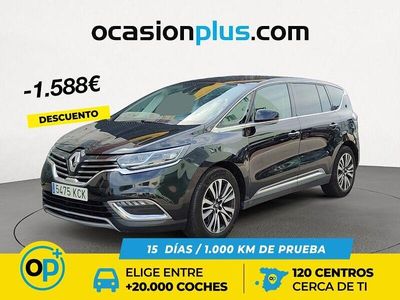 Negro Usado 2017 Renault Espace Initiale Paris Monovolumen | 19.862 € (Un poco caro)