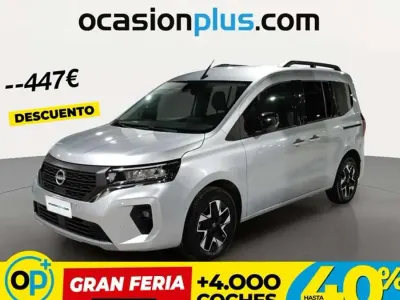 Usado Nissan Townstar N-Connecta 131 CV (96 kW) 2022 Plateado Familiar
