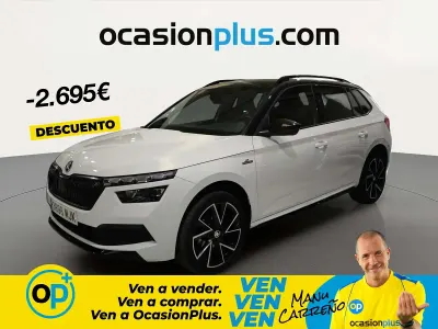 Usado Skoda Kamiq Monte Carlo 150 CV (110 kW) 2023 Blanco SUV