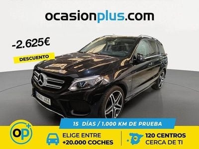 Usado Mercedes GLE500 442 CV (325 kW) 2017 Negro Pickup/Camioneta
