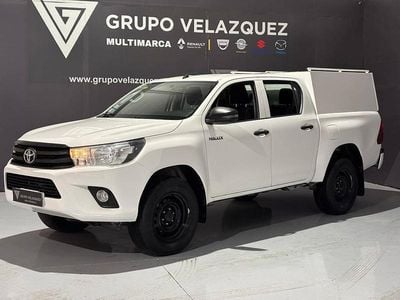 Blanco Usado 2020 Toyota HiLux Recogida | 31.490 € (Un poco caro)
