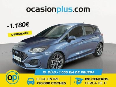 Azul Usado 2023 Ford Fiesta ST-Line Berlina | 12.990 € (Precio justo)