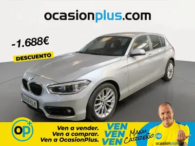 Usado BMW 118 150 CV (110 kW) 2018 Gris Berlina