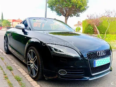 Usado Audi TT Roadster 170 CV (125 kW) 2010 Negro Descapotable