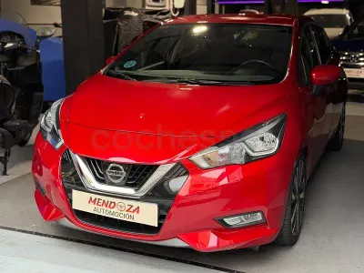 Usado Nissan Micra N-Connecta 117 CV (86 kW) 2019 Granate Utilitario
