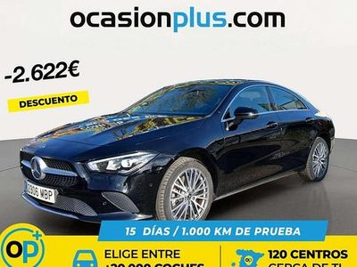 Usado Mercedes CLA250e 218 CV (160 kW) 2022 Negro Berlina