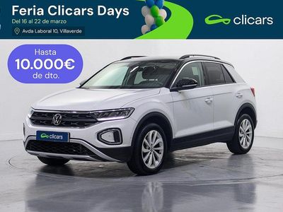 Usado VW T-Roc Life 150 CV (110 kW) 2022 Negro SUV