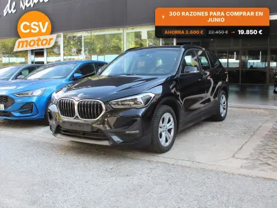 Usado BMW X1 Advantage 220 CV (161 kW) 2020 Negro SUV