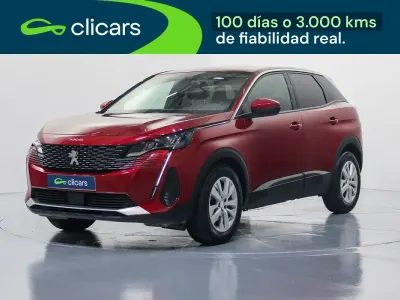 Usado Peugeot 3008 Active 130 CV (95 kW) 2021 Rojo SUV