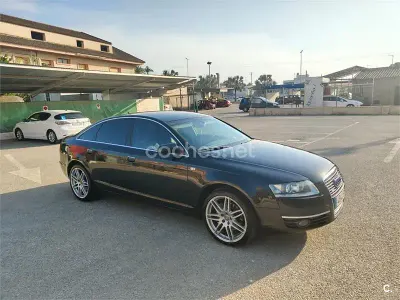 Usado Audi A6 233 CV (171 kW) 2009 Negro Berlina
