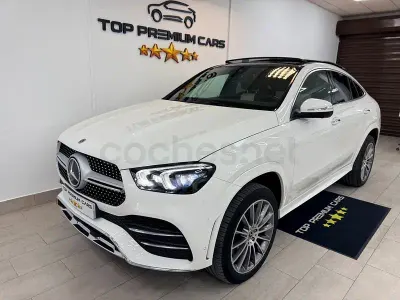 Usado Mercedes GLE350 320 CV (235 kW) 2022 Blanco Coupe