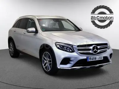 Usado Mercedes GLC250 204 CV (150 kW) 2016 Gris / plata SUV