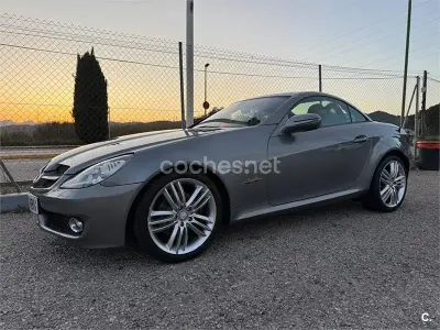 Usado Mercedes SLK200 Edition 184 CV (135 kW) 2011 Gris / plata Descapotable
