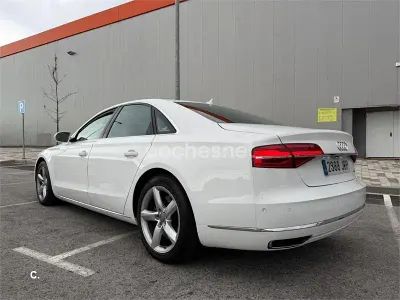 Usado Audi A8 385 CV (283 kW) 2014 Blanco Berlina