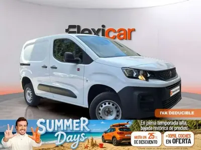 Usado Peugeot Partner S 131 CV (96 kW) 2021 Blanco Monovolumen