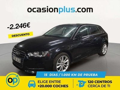 Usado Audi A3 Advanced Plus 150 CV (110 kW) 2016 Negro