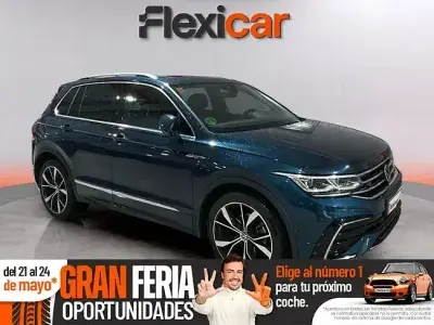 Begagnad VW Tiguan R-line 150 HK (110 kW) 2021 Blå SUV