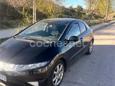 Usado Honda Civic Sport 140 CV (102 kW) 2006 Negro Berlina
