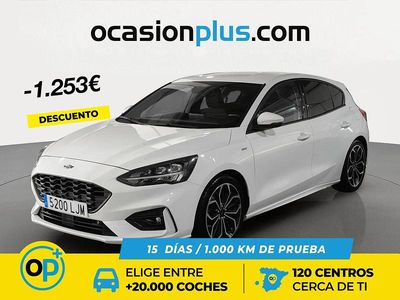 Usado Ford Focus ST-Line 120 CV (88 kW) 2020 Blanco Berlina
