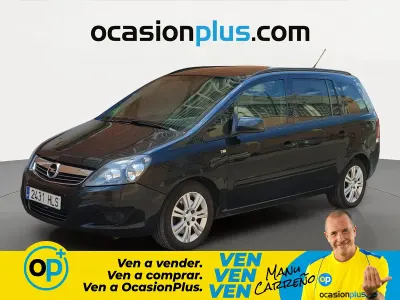 Usado Opel Zafira Family 110 CV (80 kW) 2012 Negro Monovolumen