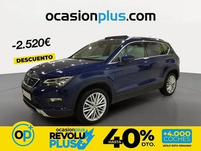 Usado Seat Ateca XCELLENCE 150 CV (110 kW) 2016 Azul SUV