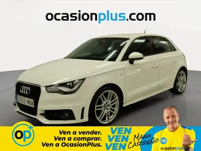 Usado Audi A1 Ambition 122 CV (89 kW) 2012 Blanco Utilitario