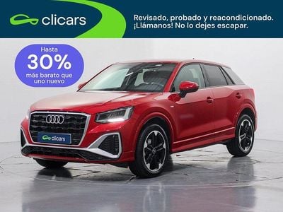 Usado Audi Q2 S-Line 116 CV (85 kW) 2022 Rojo SUV
