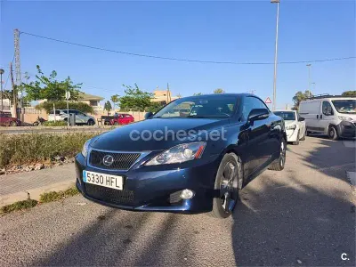 Usado Lexus IS250 President Line 208 CV (152 kW) 2011 Azul Descapotable