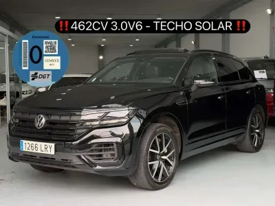 Usado VW Touareg R 340 CV (250 kW) 2021 Negro SUV