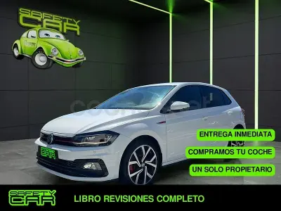 Usado VW Polo GTI 200 CV (147 kW) 2019 Blanco Utilitario