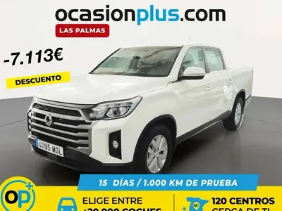Usado SsangYong Musso 203 CV (149 kW) 2023 Blanco Pickup/Camioneta