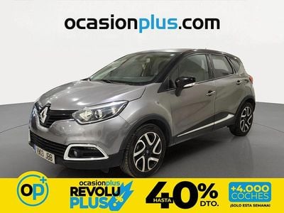 Usado Renault Captur Zen 90 CV (66 kW) 2014 Gris SUV