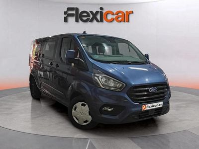 Usado Ford Transit Custom Titanium 136 CV (100 kW) 2023 Azul Monovolumen