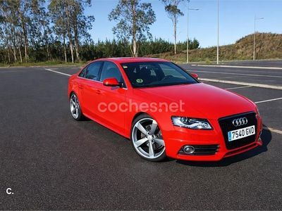 Usado Audi A4 S-Line 170 CV (125 kW) 2010 Rojo Berlina