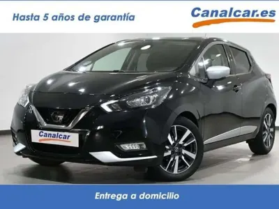 Usado Nissan Micra 92 CV (67 kW) 2021 Negro Utilitario
