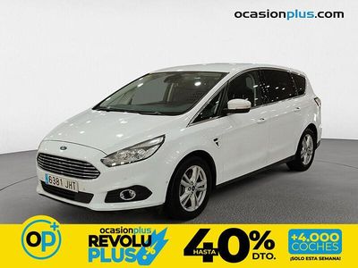 Usado Ford S-MAX Titanium 150 CV (110 kW) 2015 Blanco Monovolumen