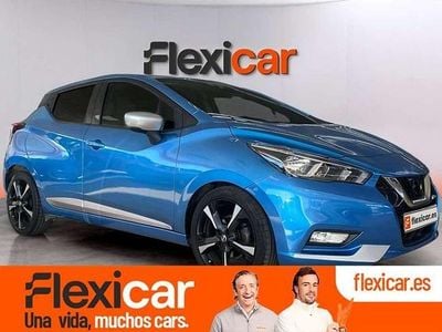 Usado Nissan Micra S 90 CV (66 kW) 2017 Azul Utilitario