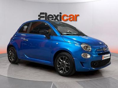 Usado Fiat 500 Connect 71 CV (52 kW) 2021 Azul Descapotable
