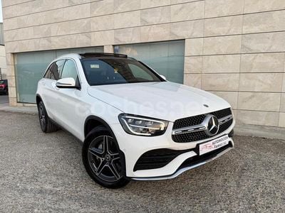 Blanco Usado 2021 Mercedes GLC300e SUV | 33.500 € (Buen precio)