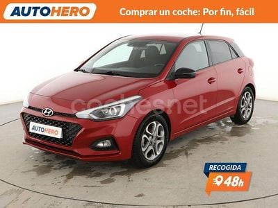 Rojo Usado 2020 Hyundai i20 Berlina | 13.499 € (Precio justo)
