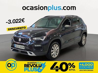 Usado Seat Ateca Style 150 CV (110 kW) 2023 Negro SUV