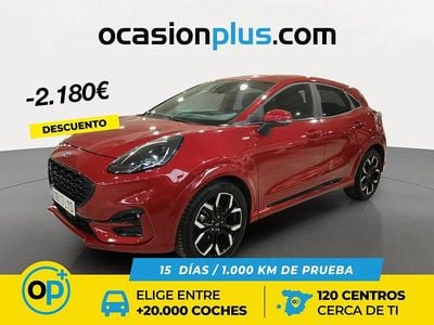 Rojo Usado 2022 Ford Puma ST-Line X SUV | 18.490 € (Precio justo)