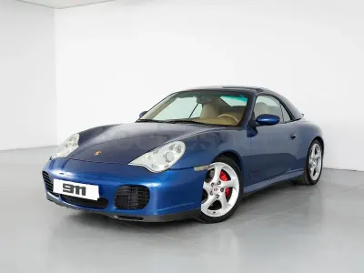 Usado Porsche 911 Carrera 4S Cabriolet 320 CV (235 kW) 2005 Azul Descapotable