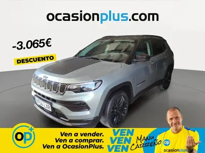 Usado Jeep Compass 130 CV (95 kW) 2022 Azul SUV