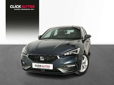 Usado Seat Leon FR 131 CV (96 kW) 2023 Gris Berlina
