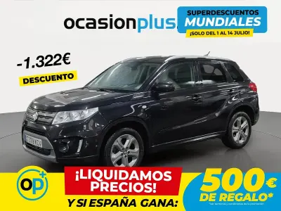 Usado Suzuki Vitara 120 CV (88 kW) 2017 Negro SUV