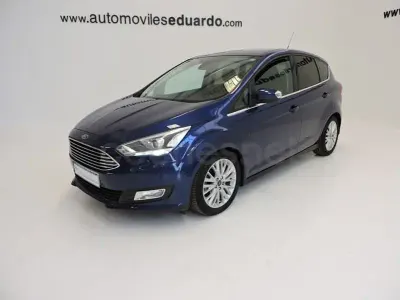Usado Ford C-MAX Titanium 125 CV (91 kW) 2016 Azul Monovolumen