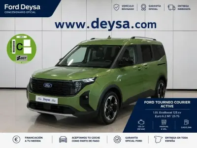 Nuevo Ford Tourneo Courier Active 125 CV (91 kW) 2026 Verde Monovolumen