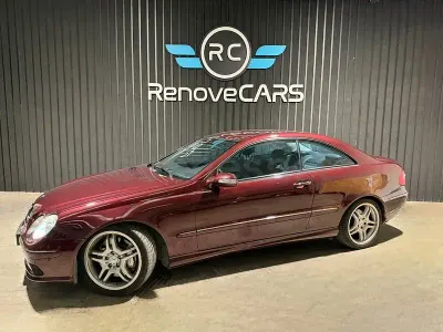 Usado Mercedes CLK55 AMG AMG 367 CV (269 kW) 2003 Granate Coupe